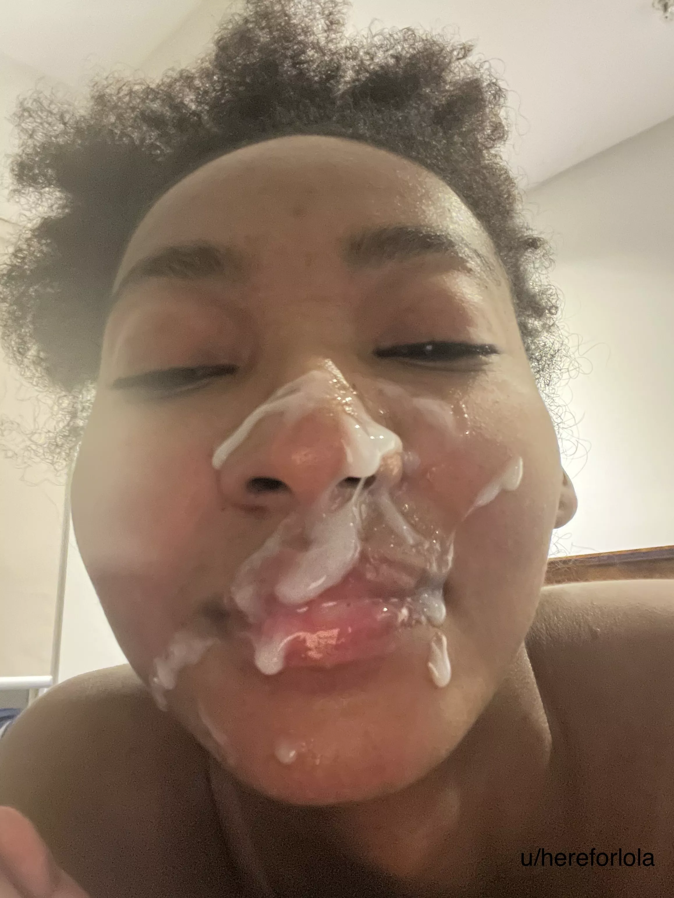 can you tell how proud i am, watch me lick it off