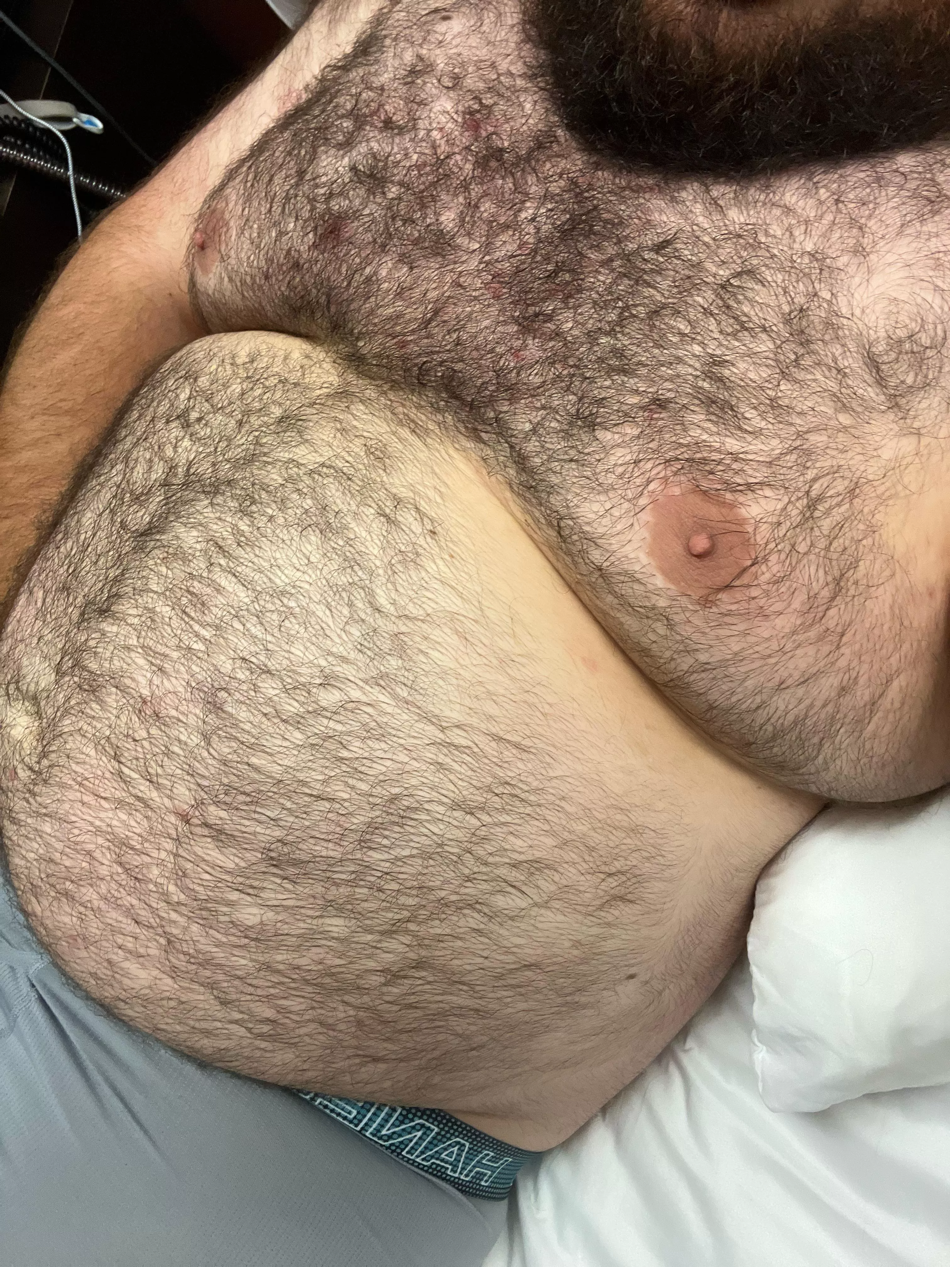 Fresh out the shower, squeaky clean, girl has 14+ climaxes, me yet to climax. My stamina being too much for her it seems…