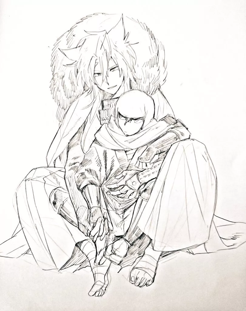 Giant Wolf Girl With You