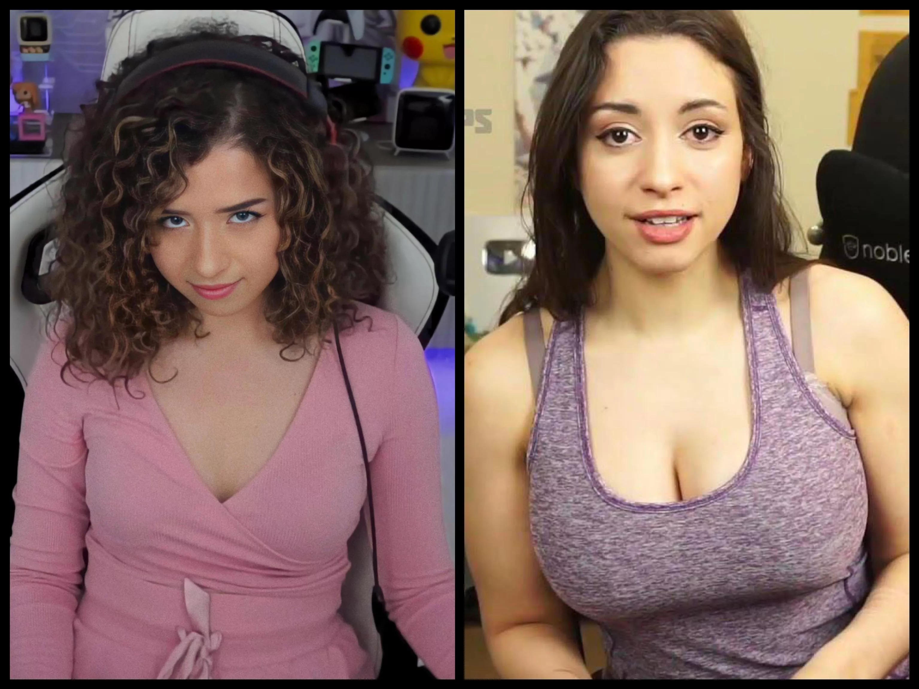 Hey there, looking for a bud to milk my cock as Pokimane or Sweet Anita.