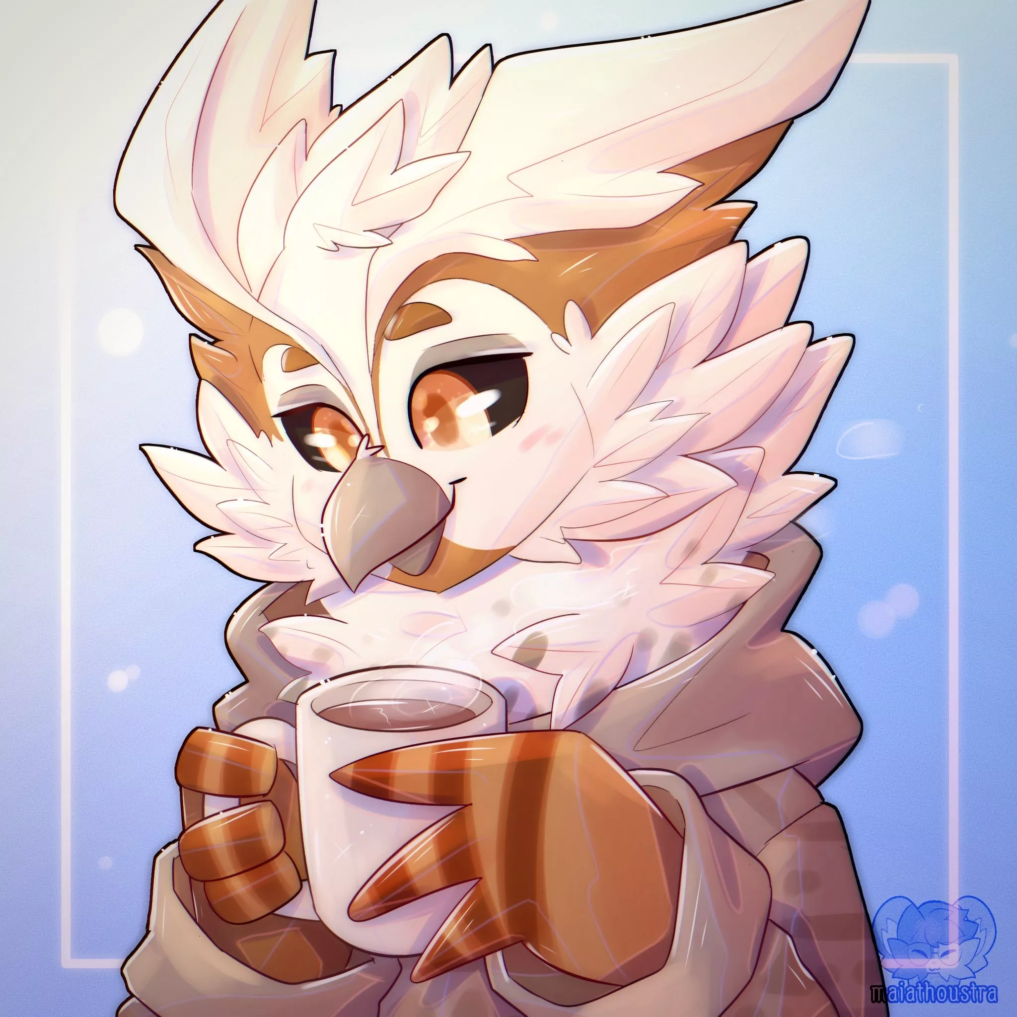 Hot chocolate ~ comm for Veniknotical1, art by me @maiathoustra