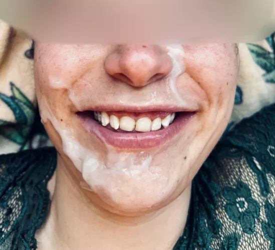 I love the warm feeling of a hot load on my face