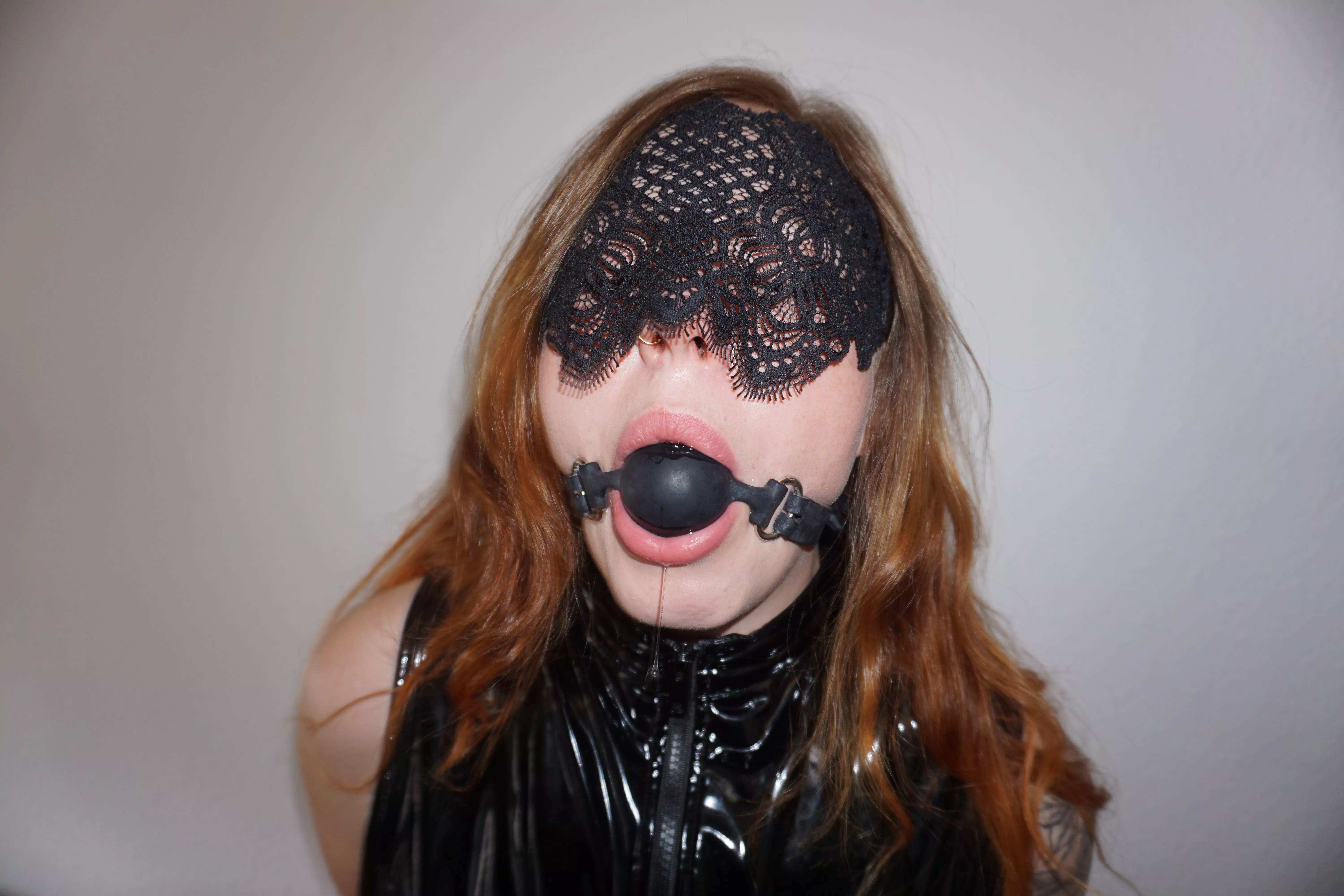 I love to wear my new gag 🥰