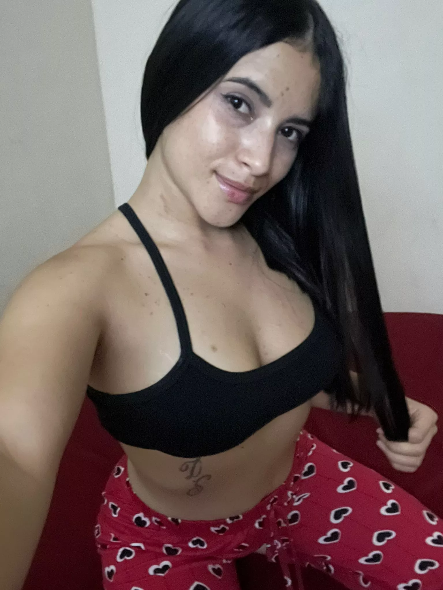 I'll look you in your eyes while your in my throat ;)