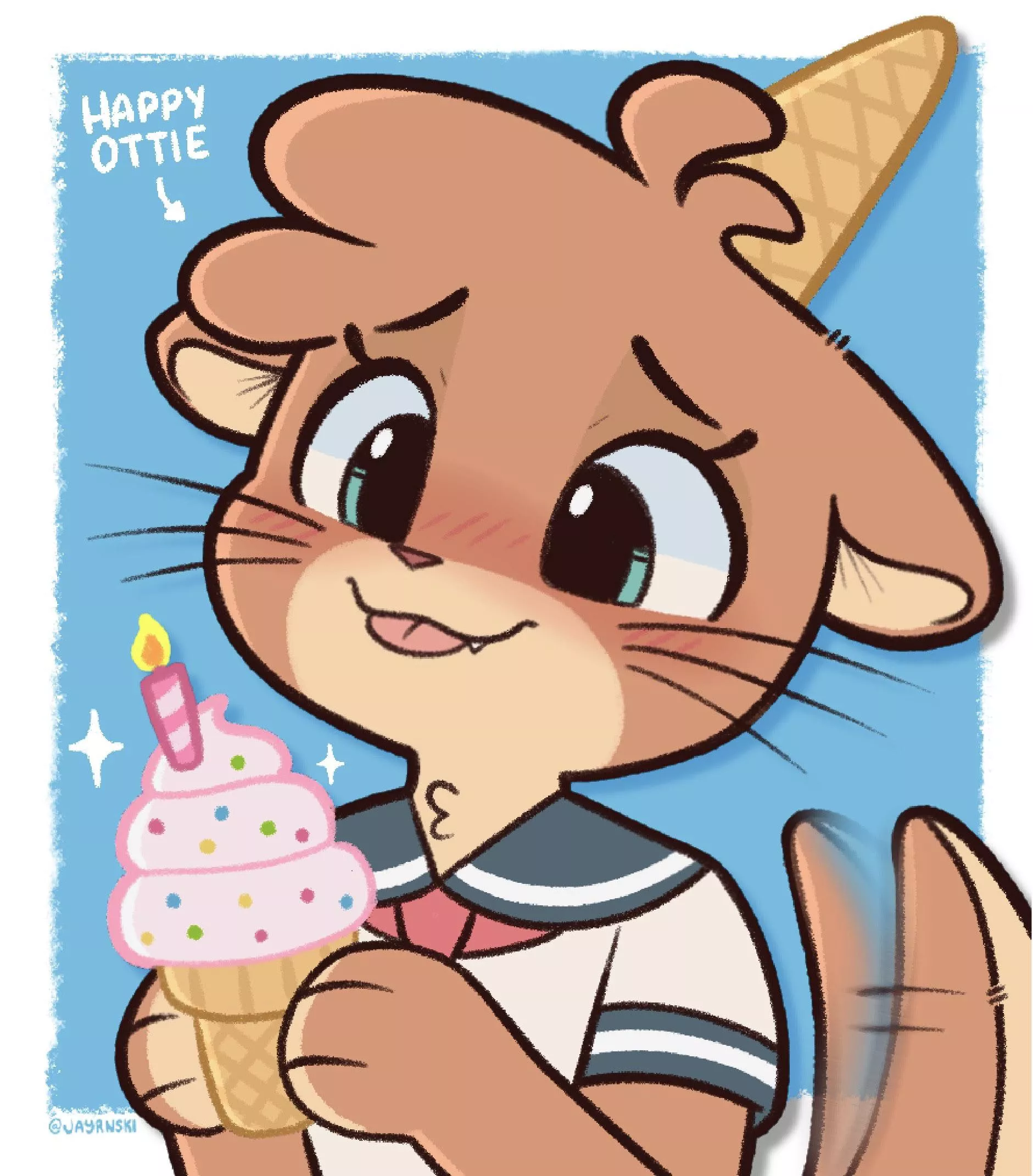 Is my birthday today! :3 🎂 (@jayrnski)