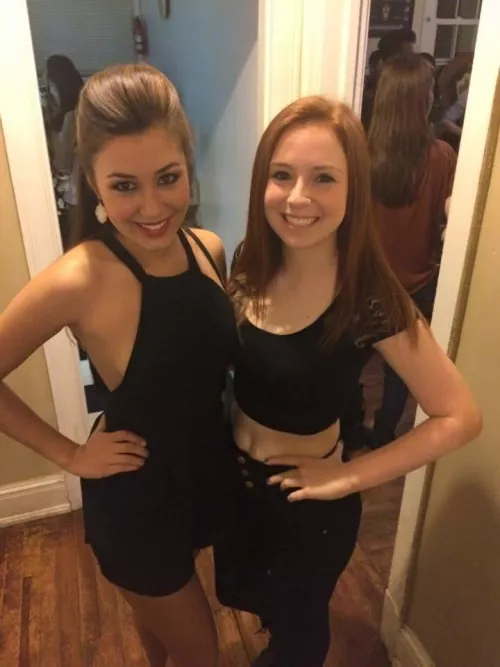 Not the hottest ever but some actual IRL girls from our house party last night. IRTR