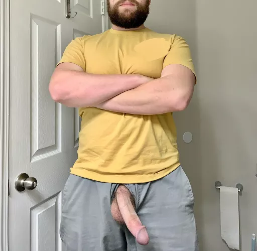 Please don’t let my toilet paper hanging down distract you.