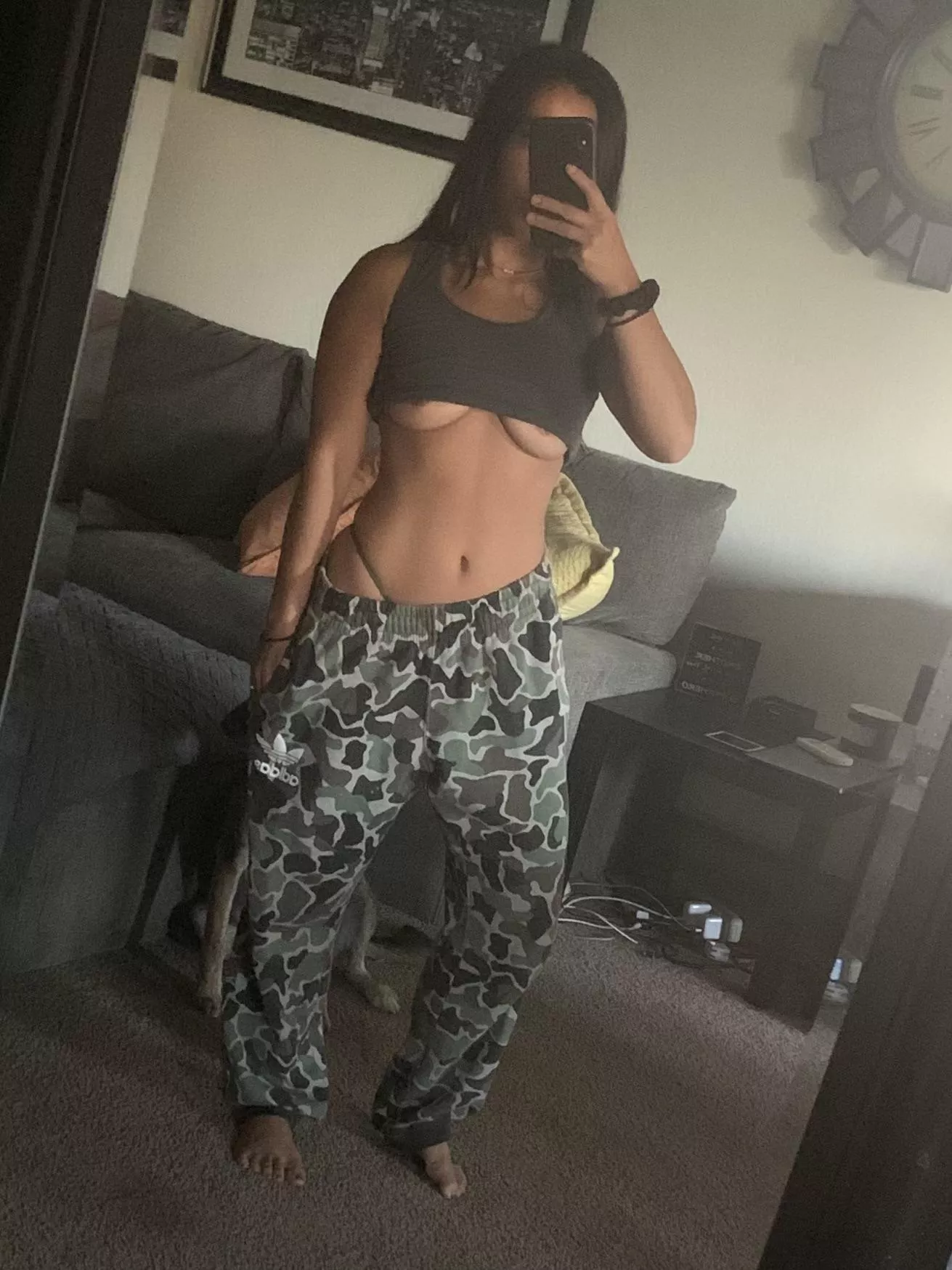 Side your hand down my pants and….you finish that 😉