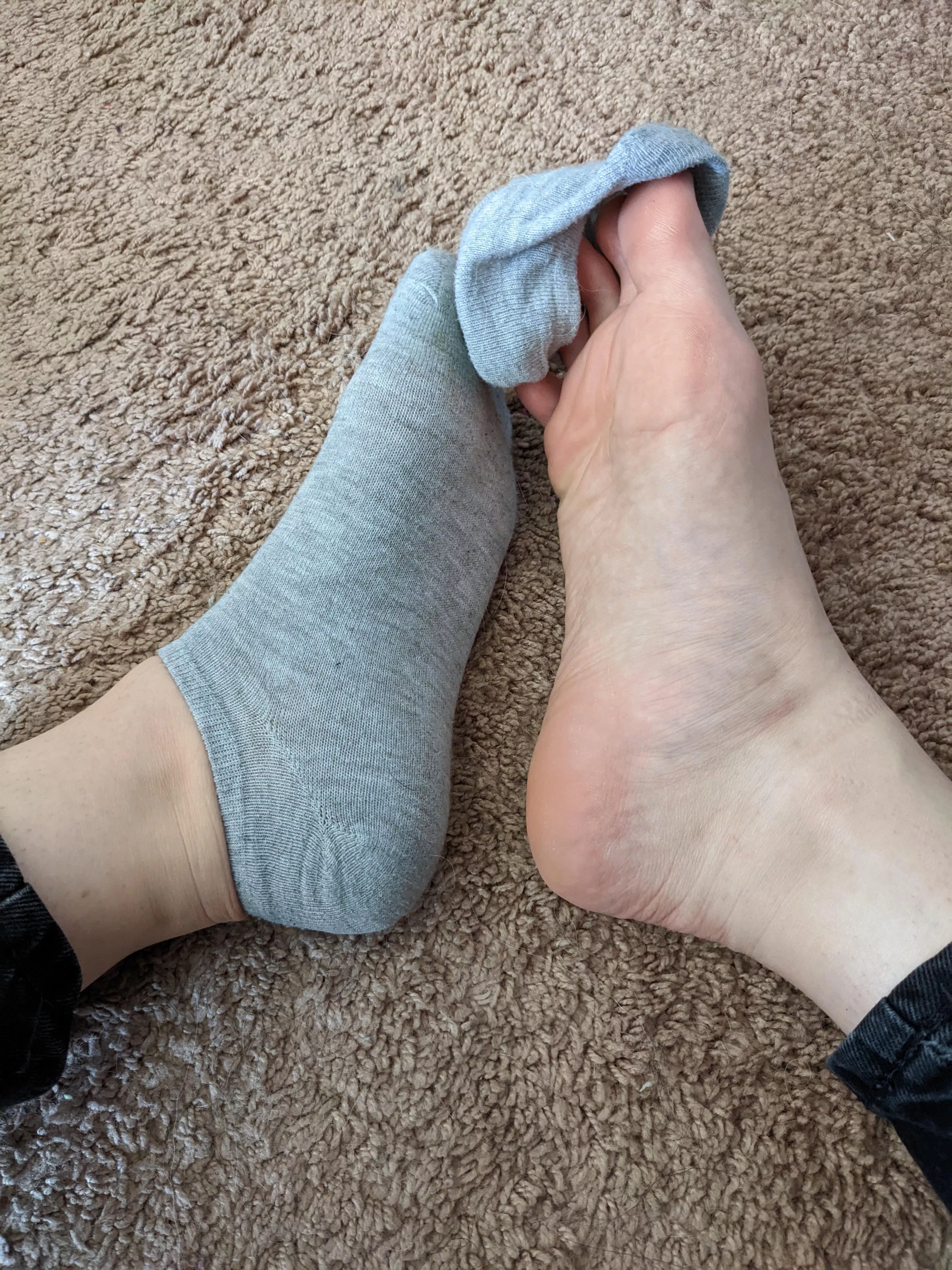 Someone come rub my tired feet after a long day 🥰