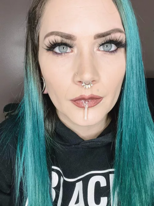 Can’t stop my mouth from watering thinking of his cock 🤤💦