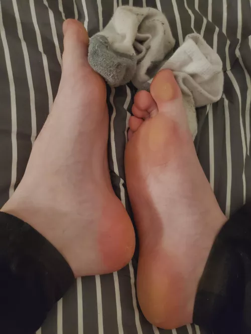 Socks off 😊