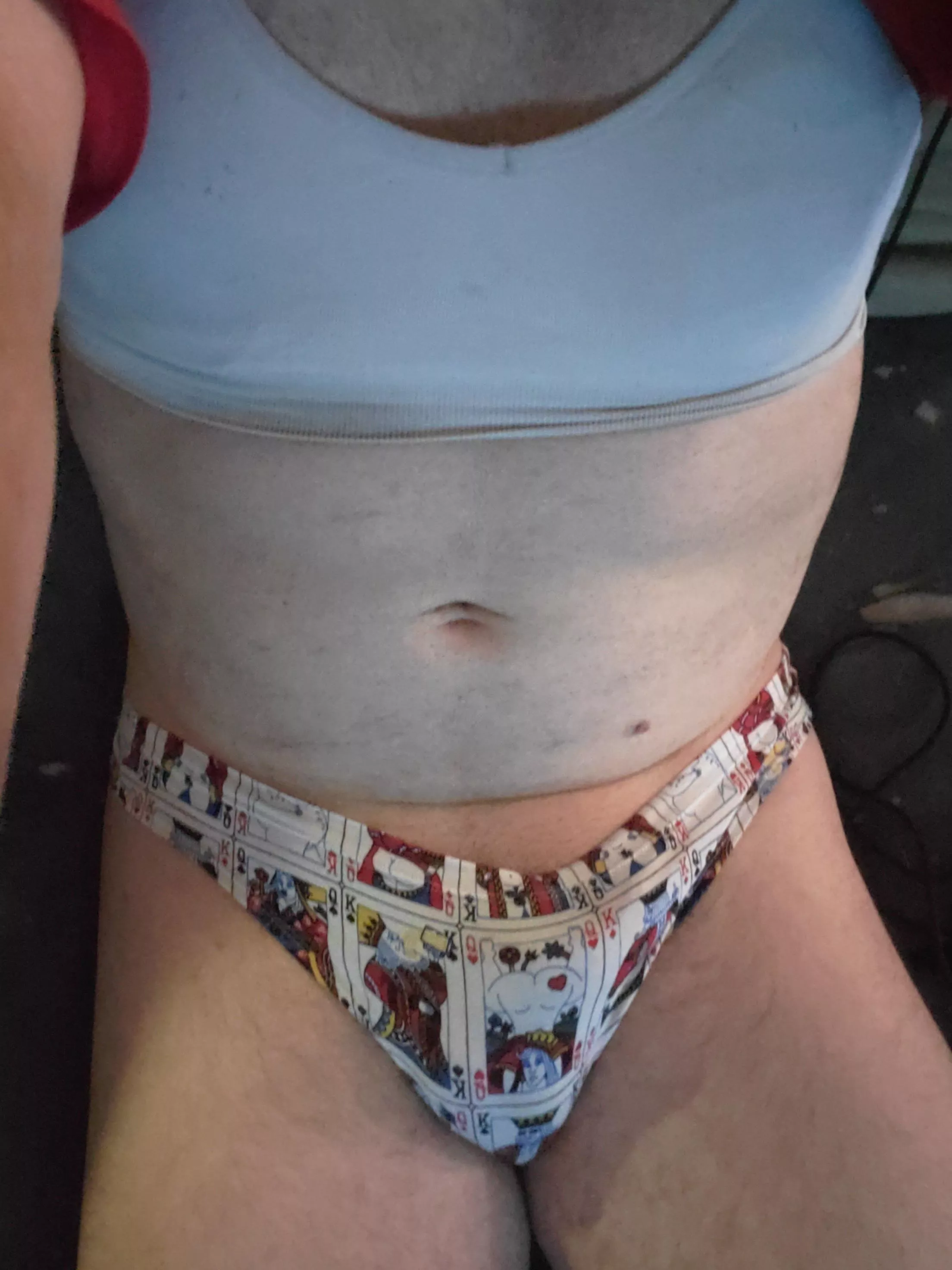 this is like my 5th panty change of the day :p kik is sissi_brandi