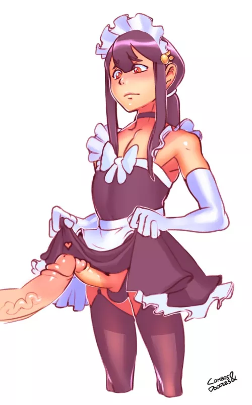 Touching tips with the maid (Combos and Doodles)