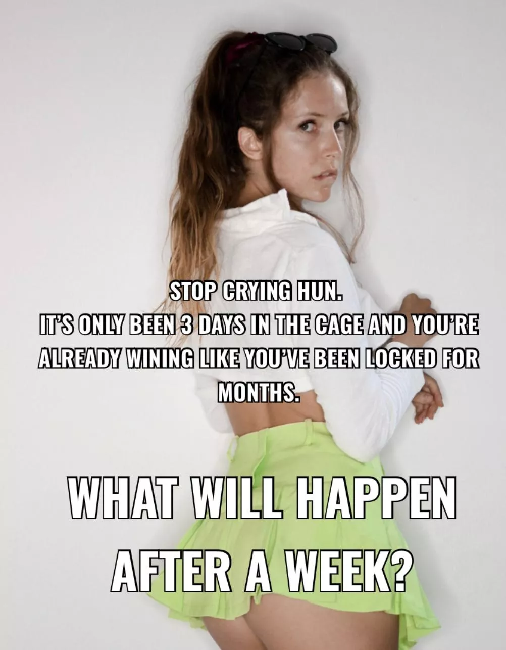 What am I going to do with you? 😂