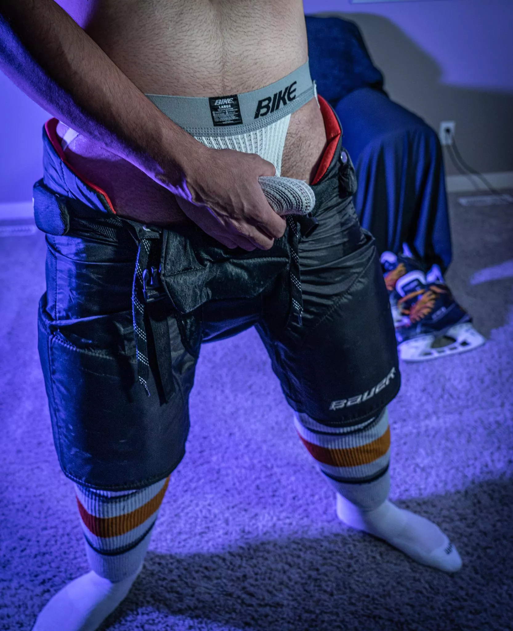 Young hockey stud. Drop me a comment and tell me what you’d do.