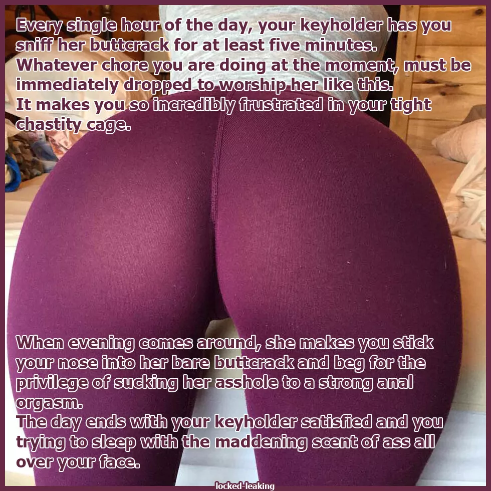 Ass-slave conditioning.