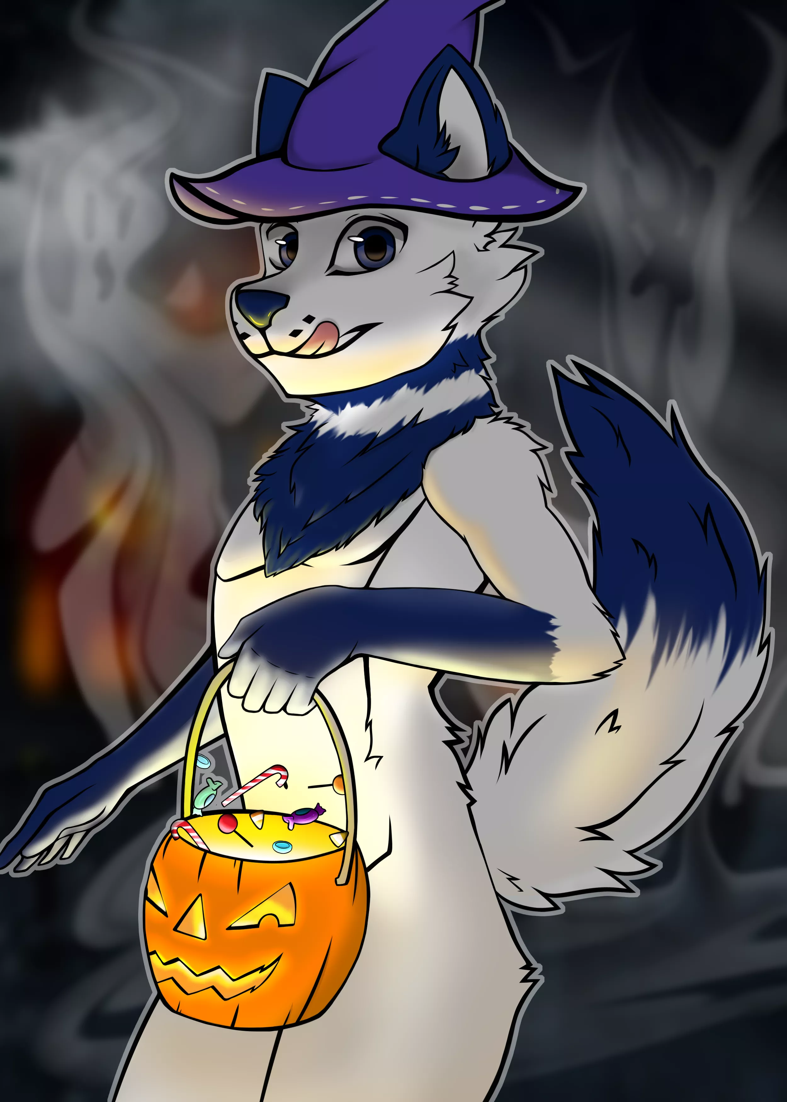 Bewitched Sweets 👻 [art by me | @Dritto_ on Twitter]