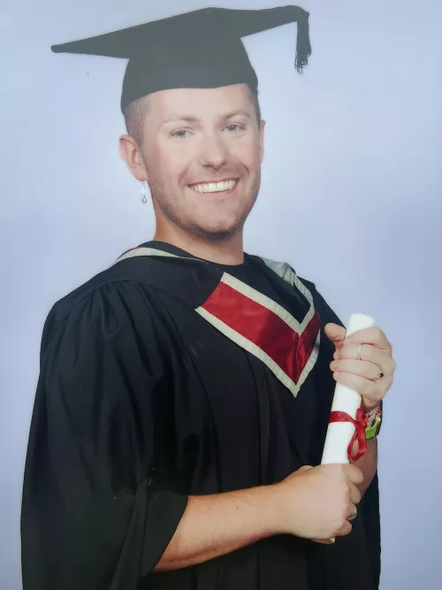 Got them extra letters after my name didn’t I, achieving the grade I told myself I couldn’t 🥹