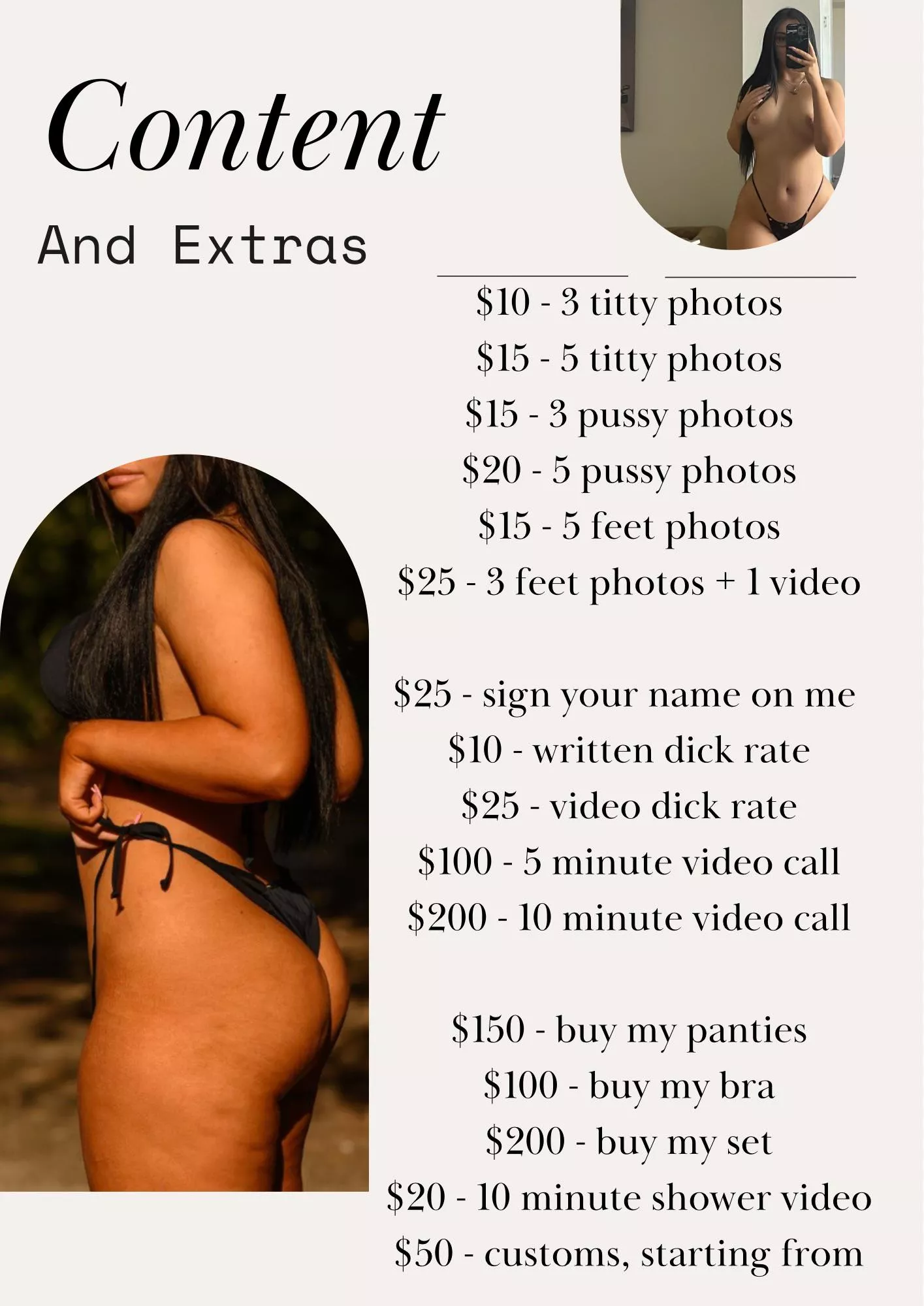 I have a free AND premium onlyfans 💎 link in biooo 🤍 $3 Onlyfans 🫶🏼 IG @theabbieb