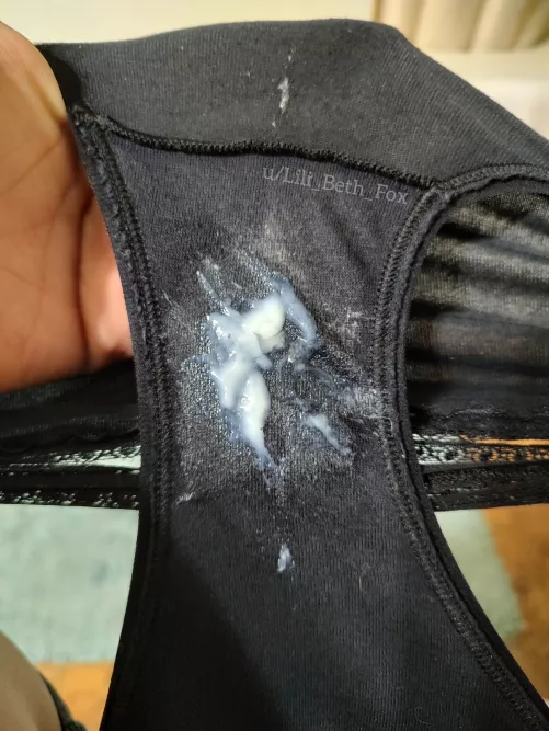 I knew I was wet, but this mess was a surprise