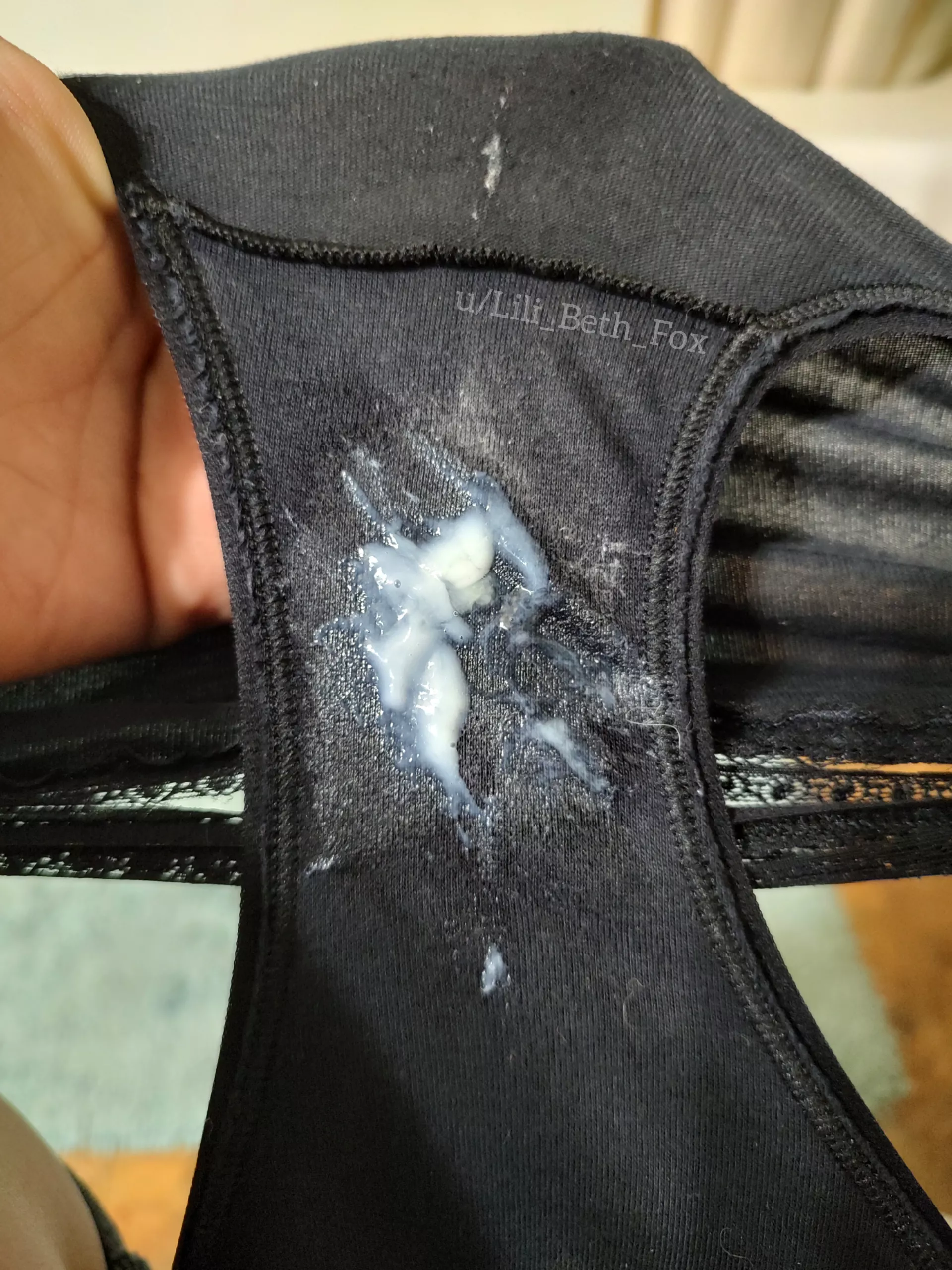 I knew I was wet, but this mess was a surprise