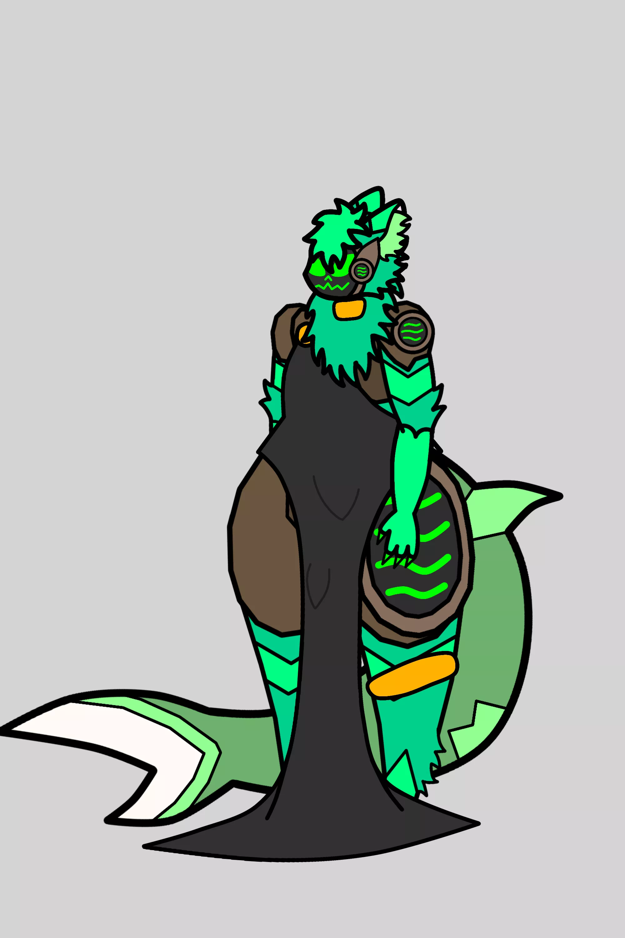 I think im way too fat for this dress ;w; (#LuxxDress) (art by me)