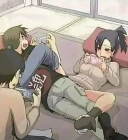 I wanted someone to have sex with while I play// queria alguém para transar enquanto eu jogo!!!