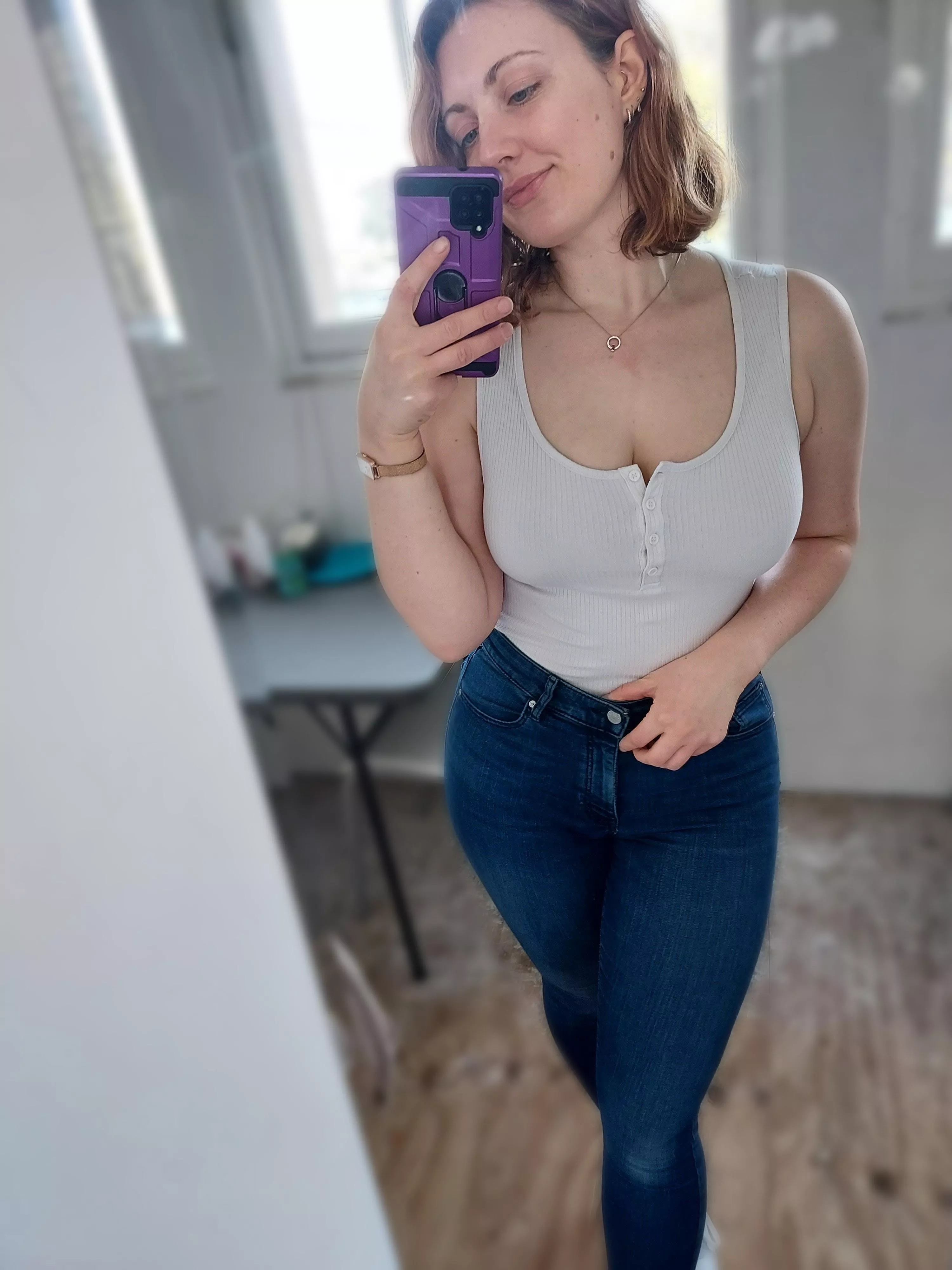 if only the sun would come out so I could take off these tight jeans (f30)