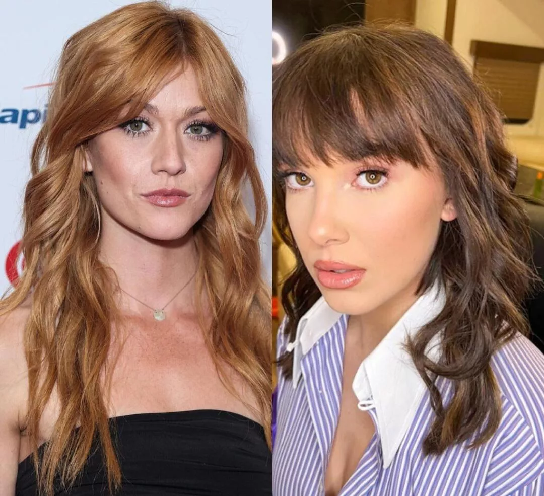 Katherine McNamara and Millie Bobby Brown are melting me so bad, I would love to edge and goon for them so bad.