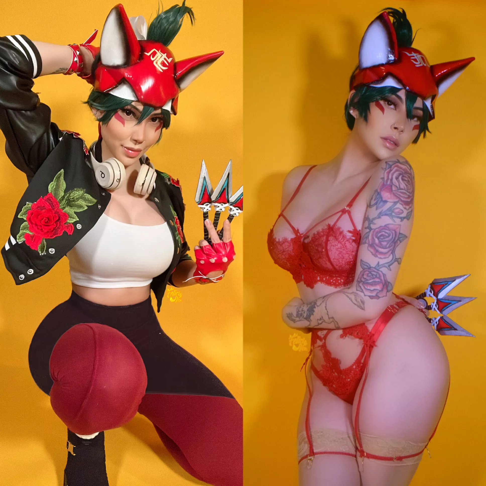 Kiriko from Overwatch 2 cosplay by Felicia Vox