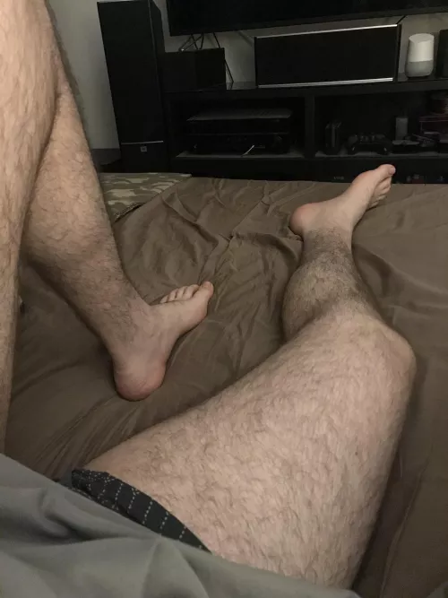 Lick from my toes to my thighs, I promise you’ll enjoy the taste.