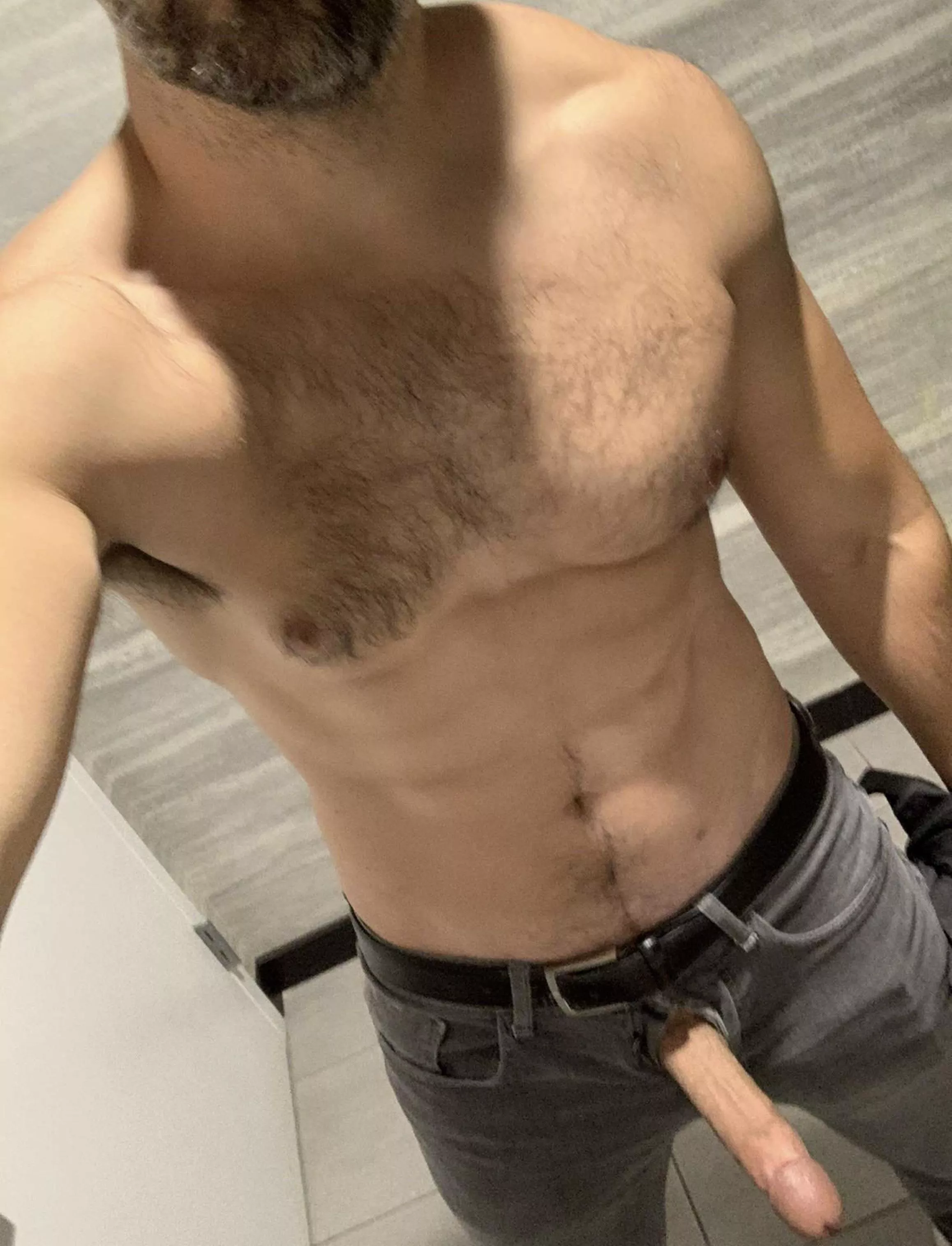 Little do my co-workers know what’s happening in the bathroom [37]