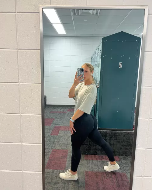 Locker Room selfie