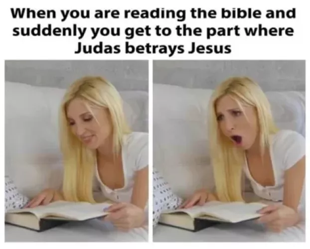 Piper reads the Bible.