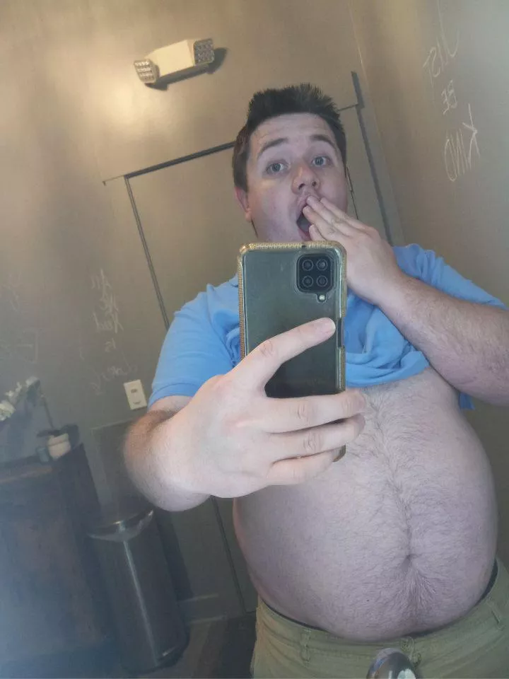 poor hypnotized piggy in shock at how fat he is! send him humiliating messages!