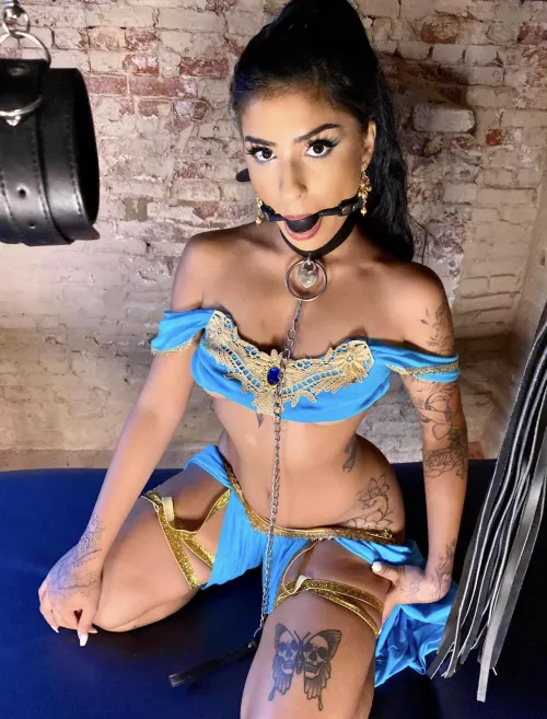 Princess Jasmine in the dungeon by Slaysheslays 🖤