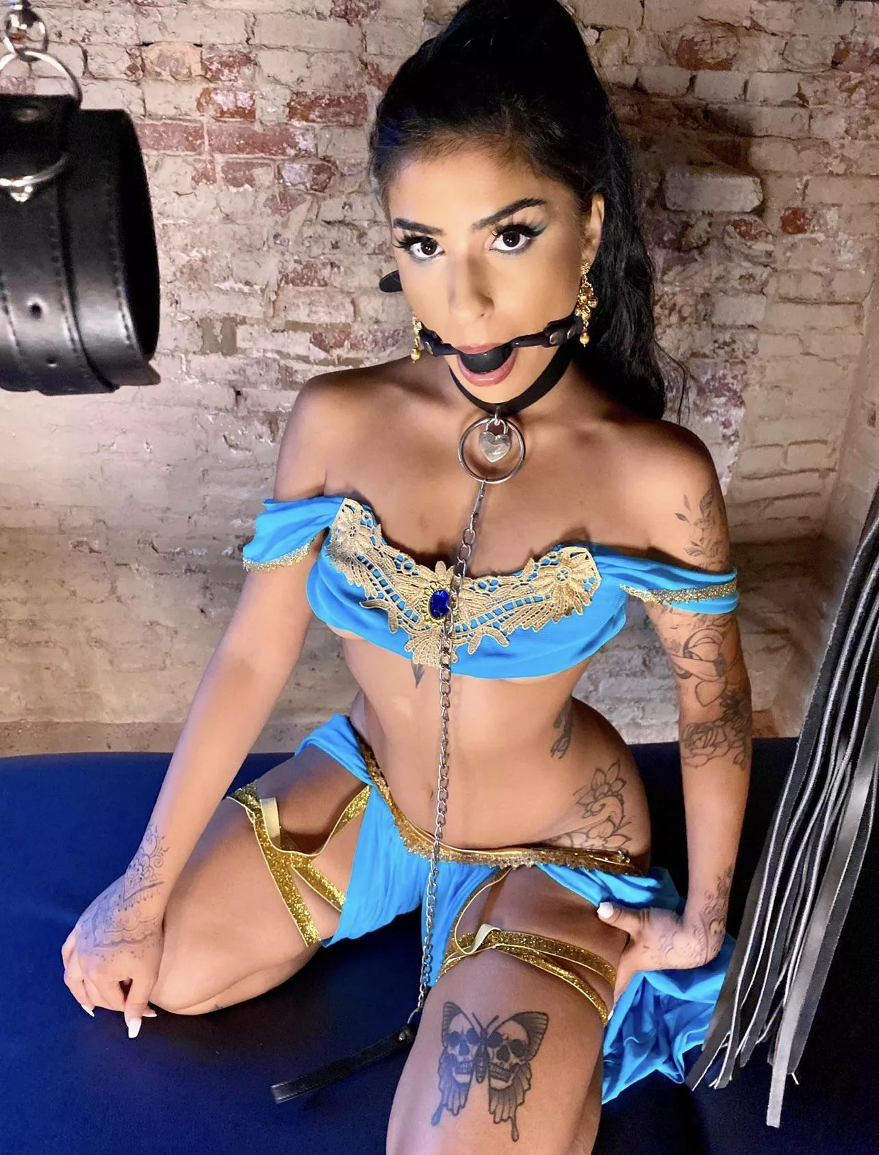 Princess Jasmine in the dungeon by Slaysheslays 🖤