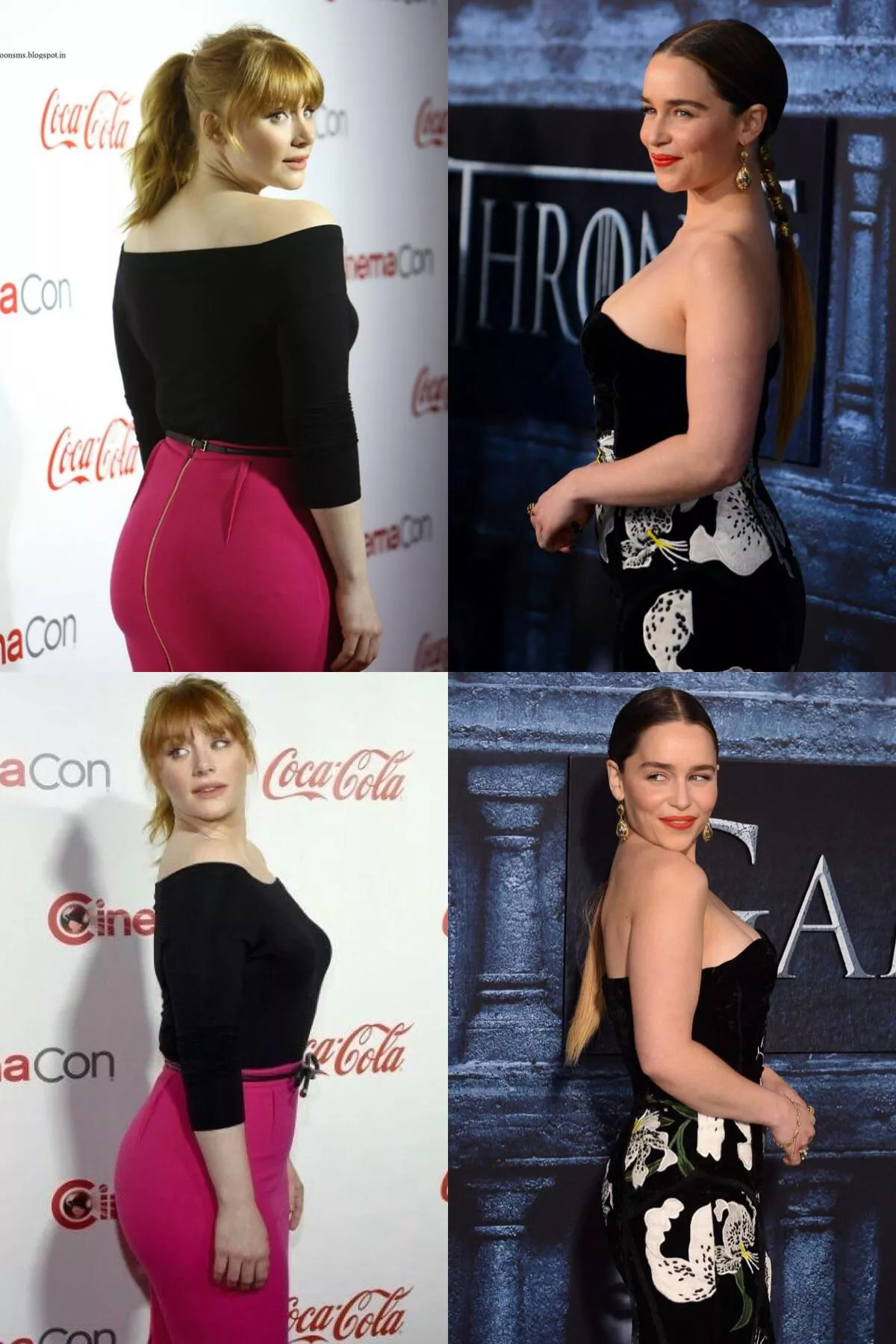 Super horny and desperately need a dedicated bi bud to help me cum for Bryce Dallas Howard and Emilia Clarke and their amazing asses
