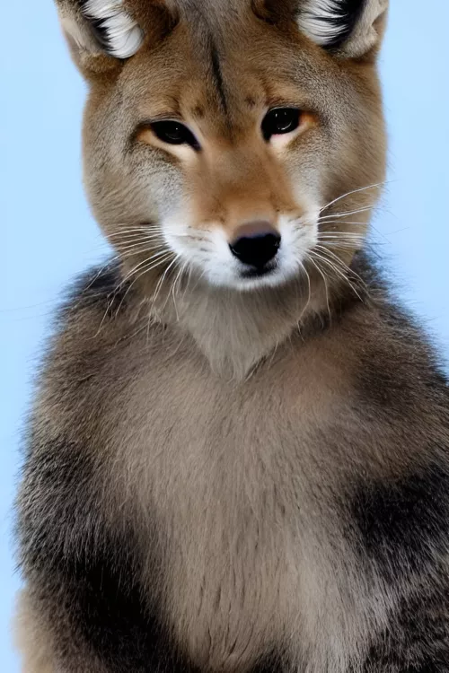 this is a furry according to an AI art generator