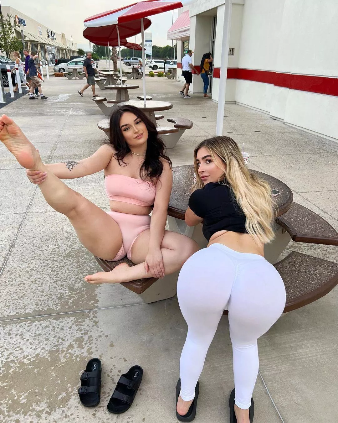 Who’s the one in pink