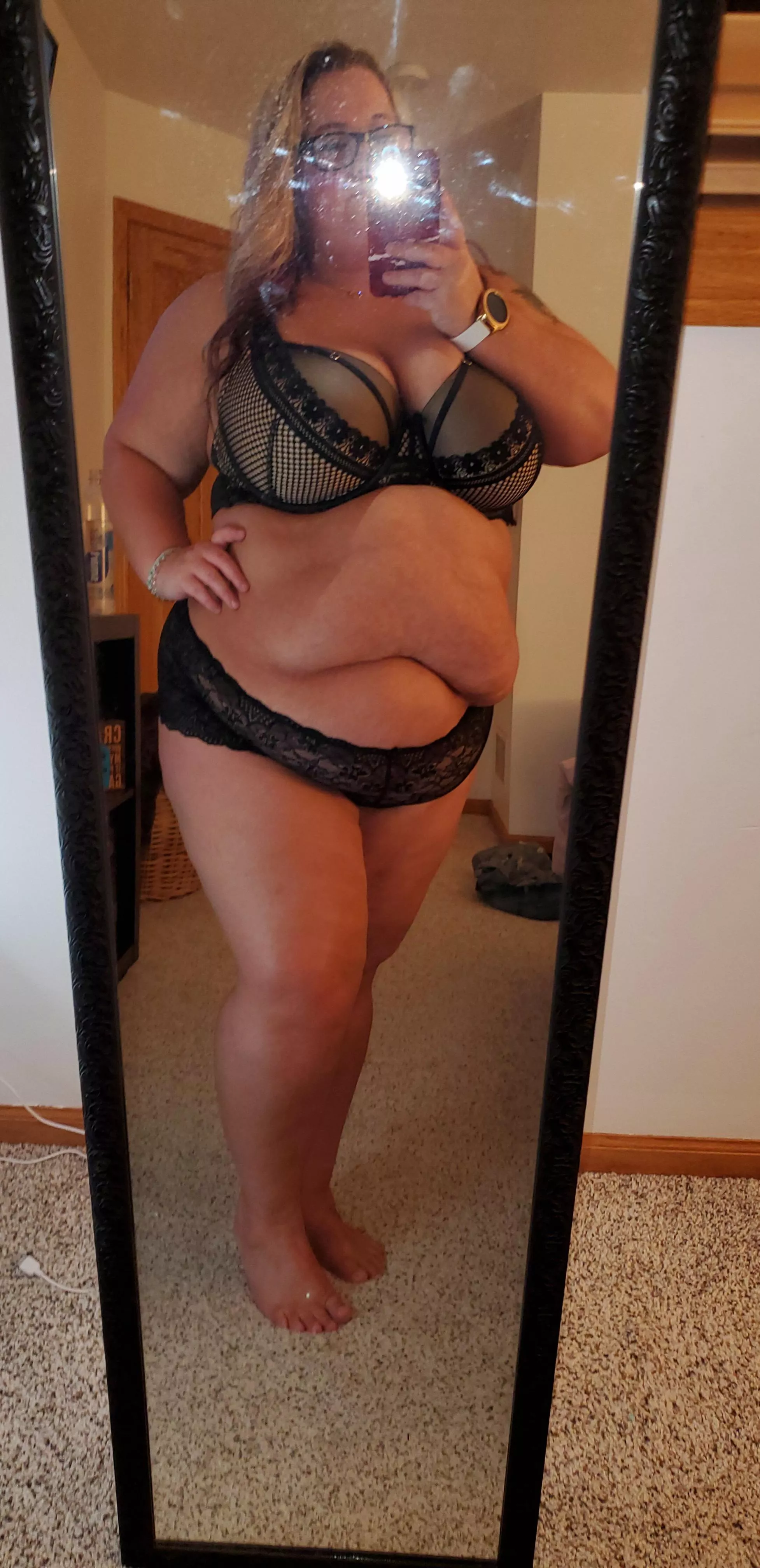 Black was always my favorite color in lingerie