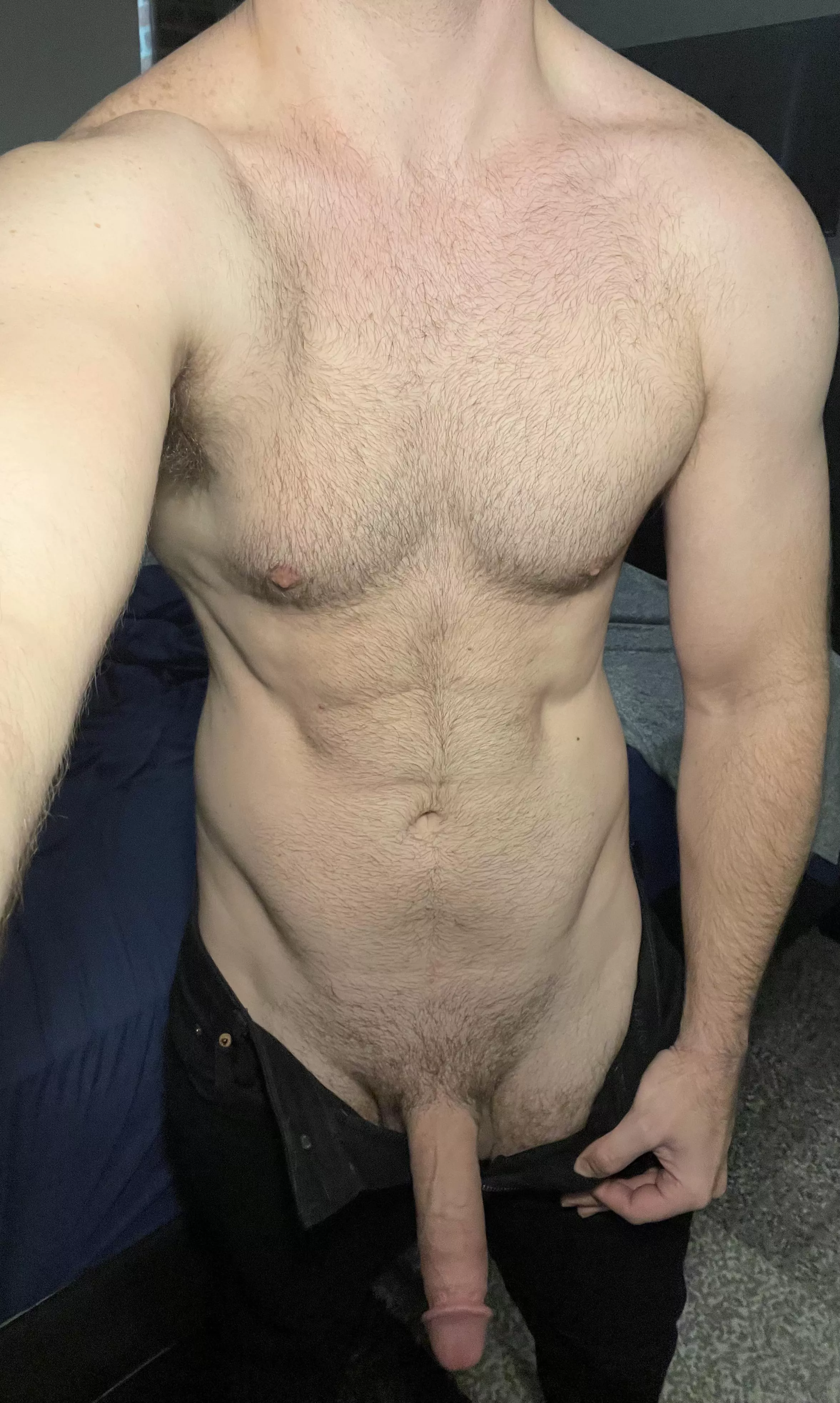 Climbing into bed, join me so I can use you as I please