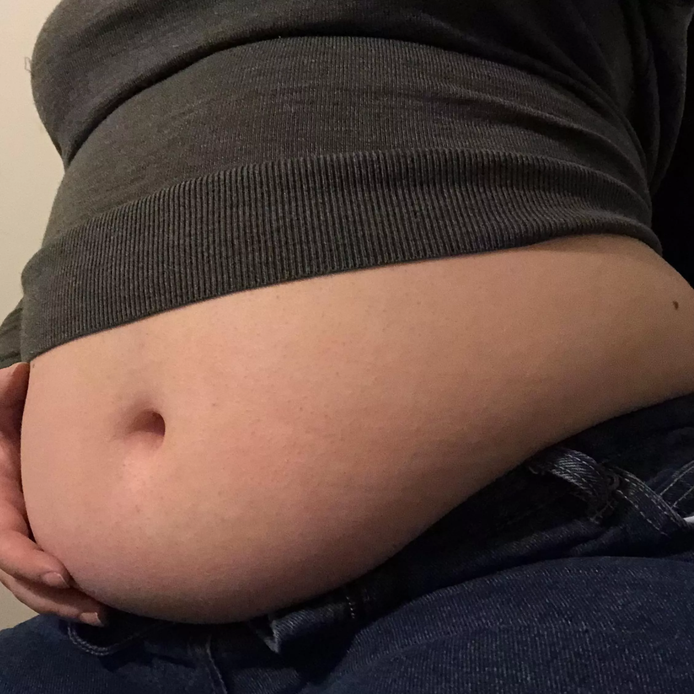 Got a lot of comments on my weight gain this week. Is it really that obvious??