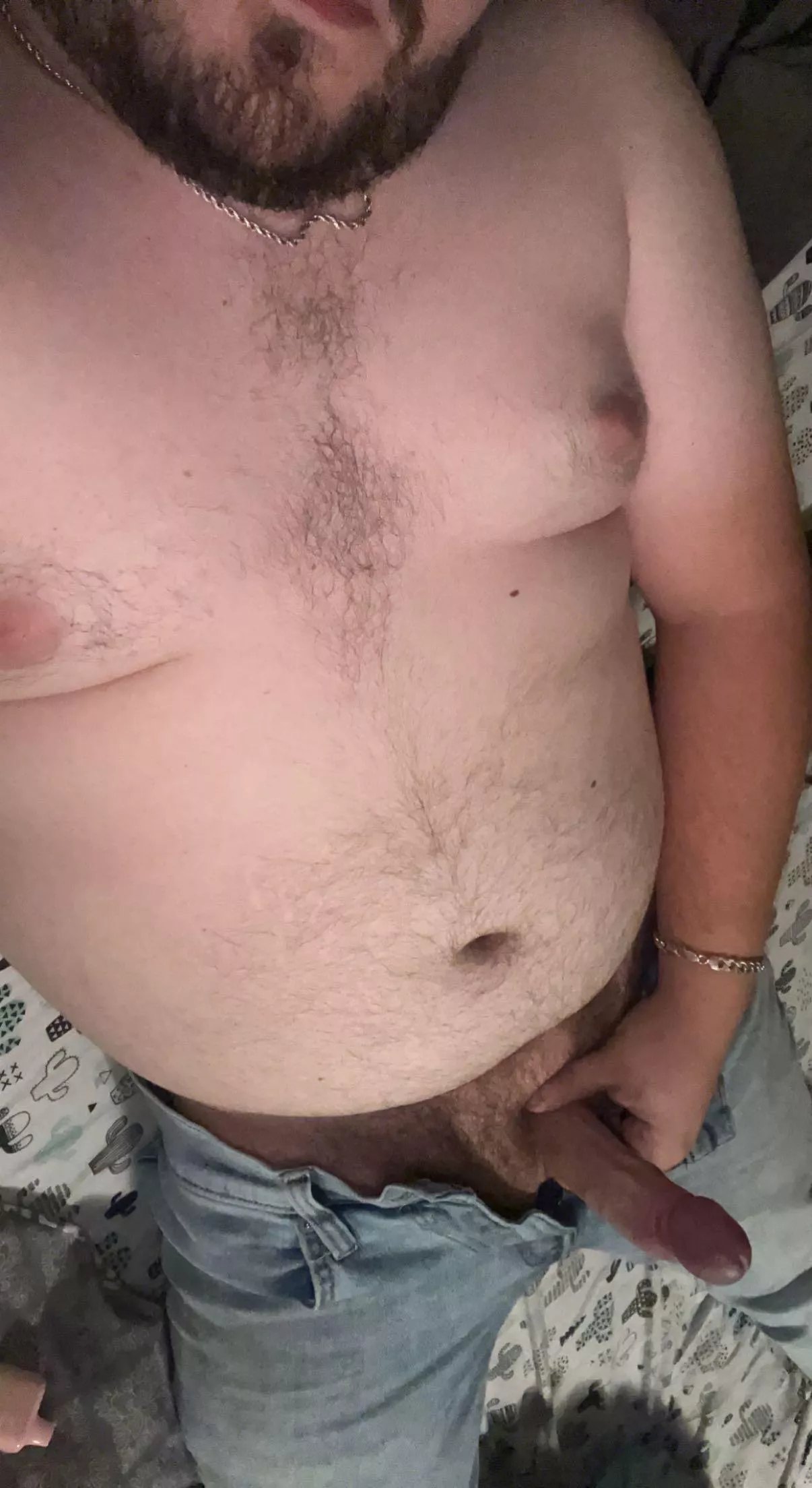 Having some trouble getting my jeans on this morning