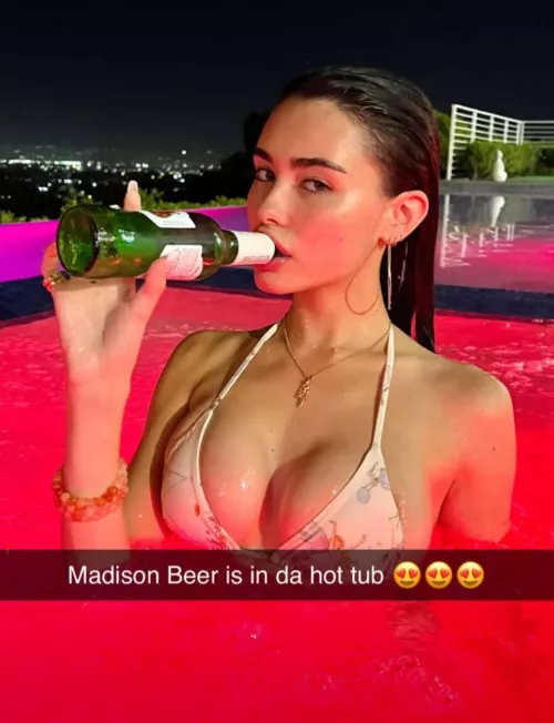 Hot tub sex with Madison Beer probably goes crazy