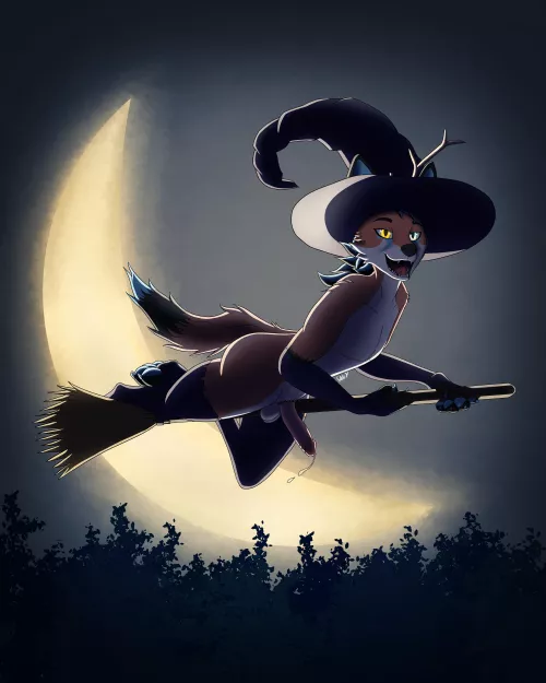 I am your witch for this Halloween! (sanYtheFox)