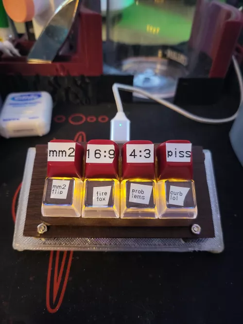 mooooooooom Can I please have a stream deck MOM: We have a streamdeck at home. Streamdeck at home: