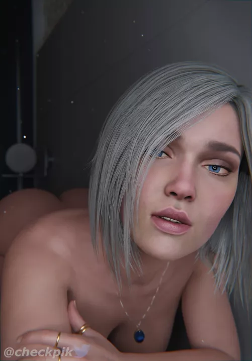 Power Girl Chilling (Checkpik) [DC]