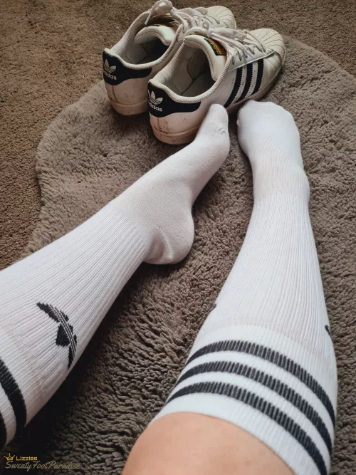 Sniff my socks or my shoes? 😏🔥 (Selling)
