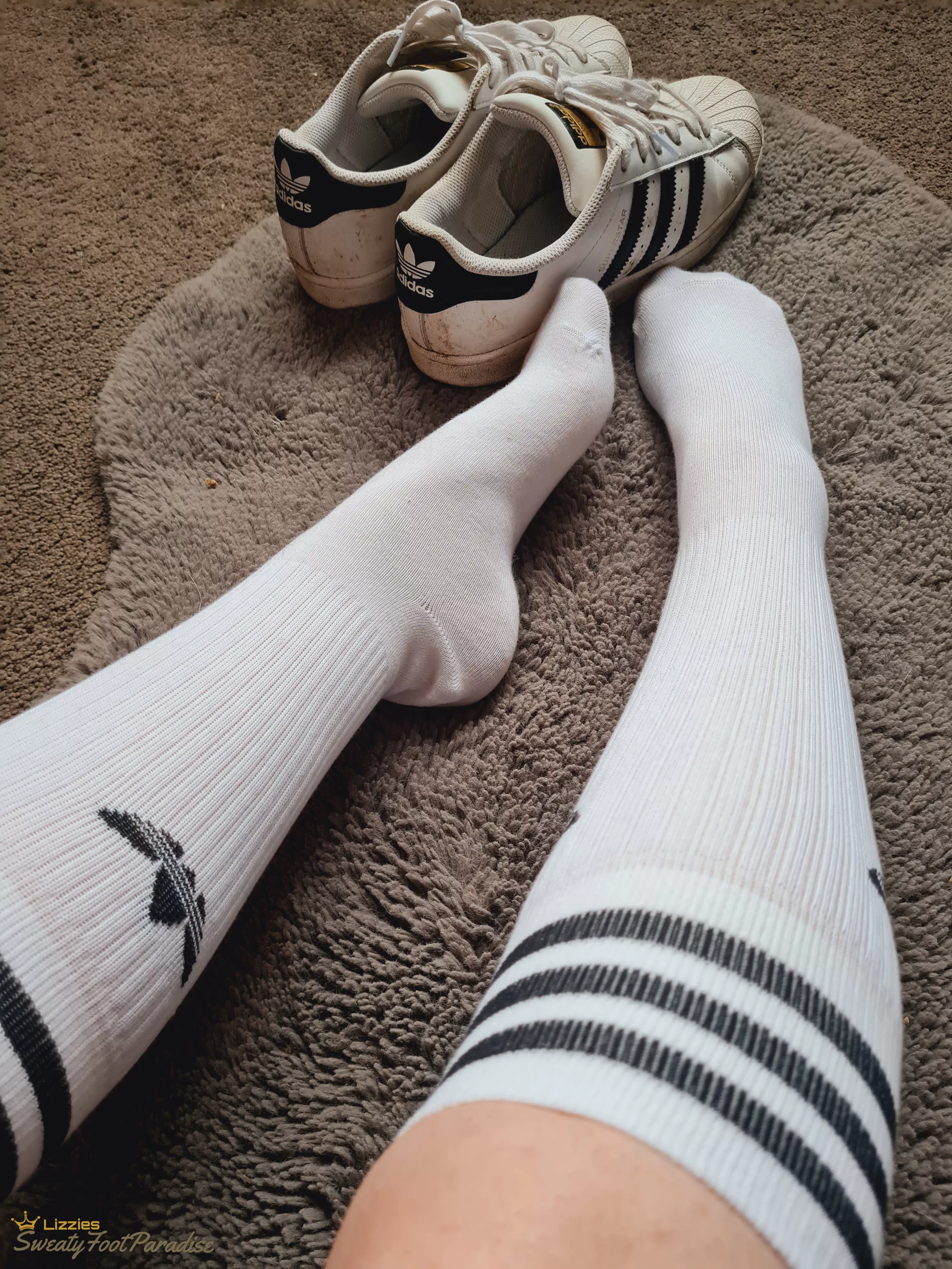 Sniff my socks or my shoes? 😏🔥 (Selling)
